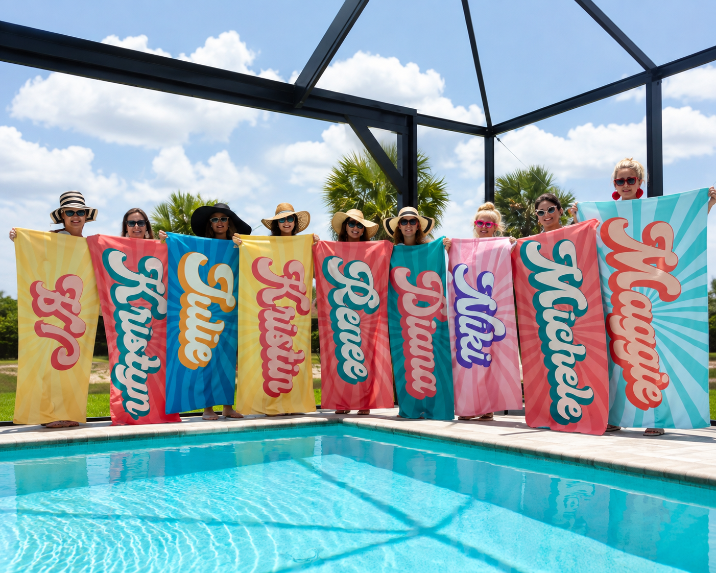 Personalized Beach Towel